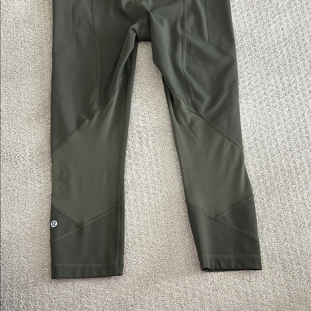 Lululemon Athletica Green Leggings - Picture 2 of 3